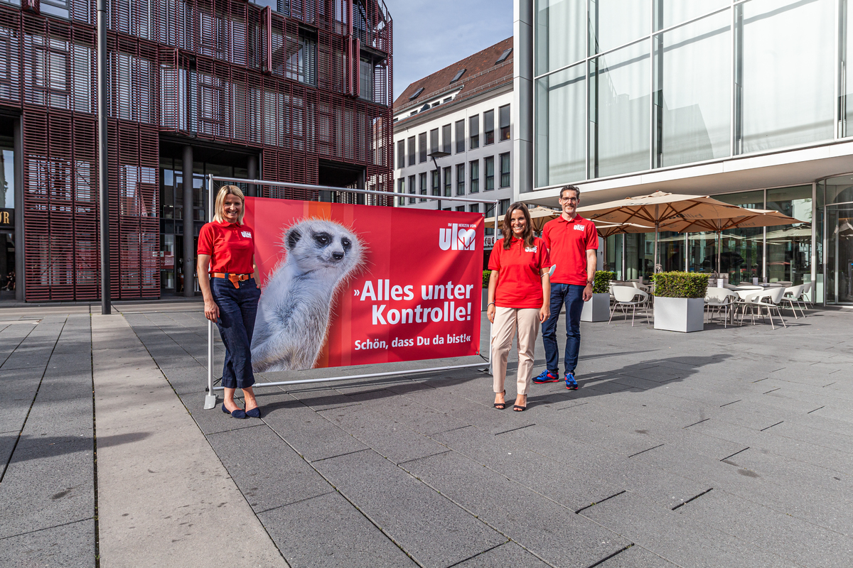 Neue Kampagne "Im Herzen von Ulm"